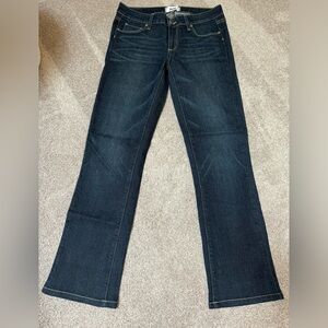 Paige NWOT 27 canyon baby boot denim jeans in ankle length
